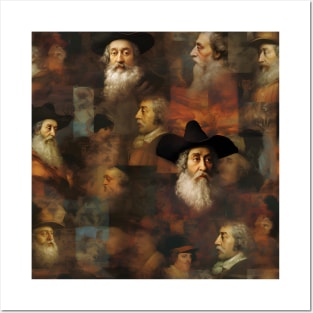 Rembrandt Paintings Mashup Posters and Art